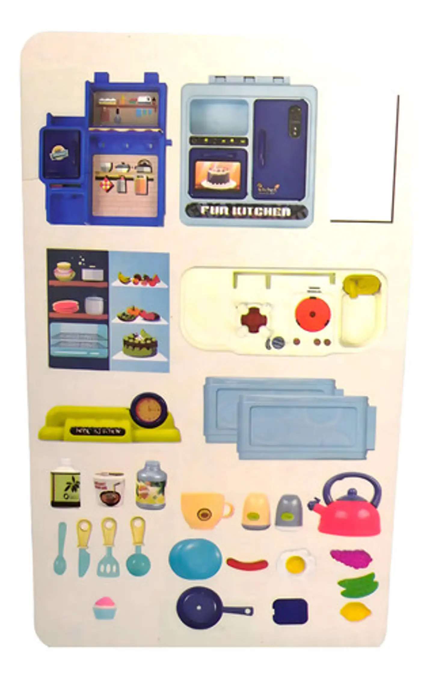 Cocina Combo Agua Sonidos Cocina Infantil Niñas Juguete 34pz 5