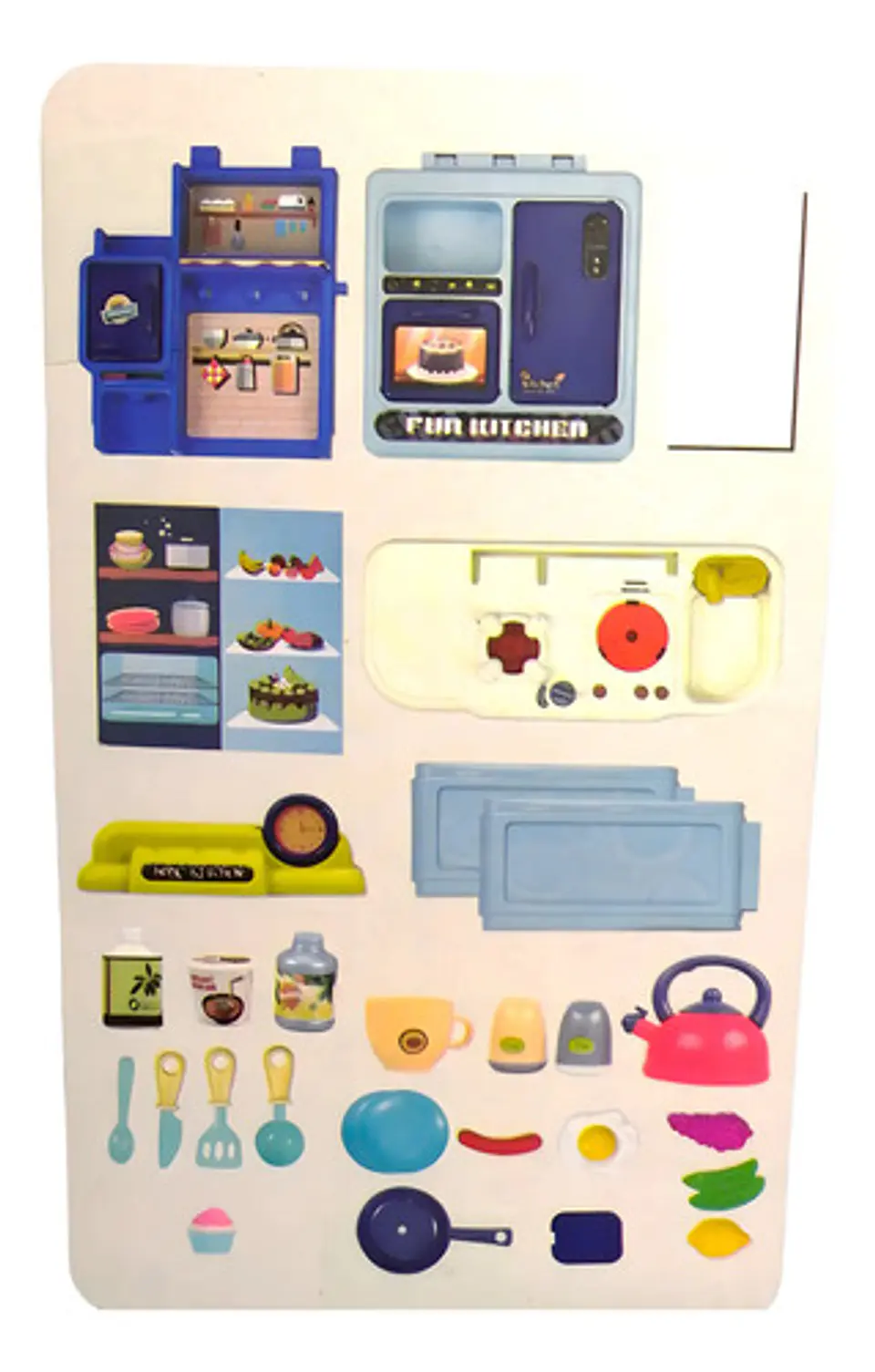 Cocina Combo Agua Sonidos Cocina Infantil Niñas Juguete 34pz 5