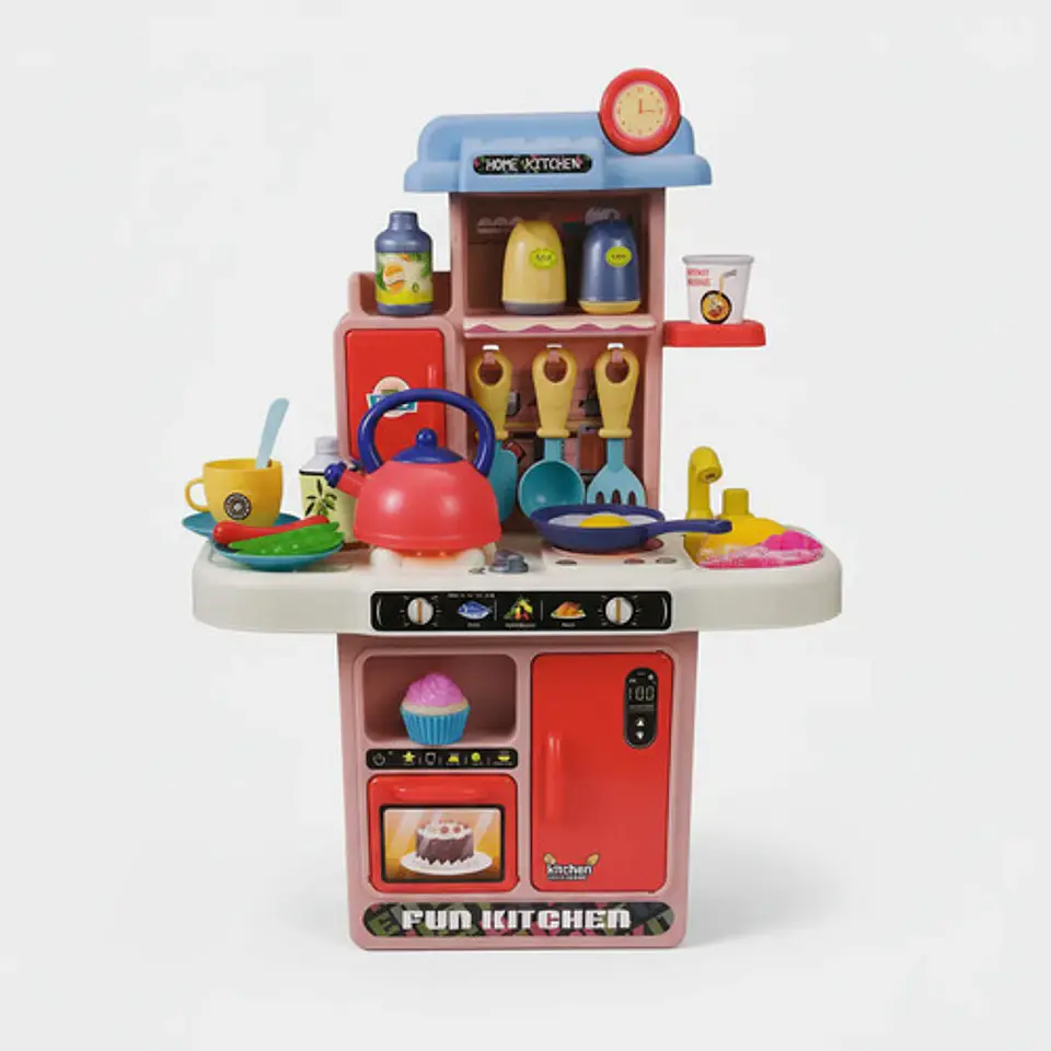 Cocina Combo Agua Sonidos Cocina Infantil Niñas Juguete 34pz 8