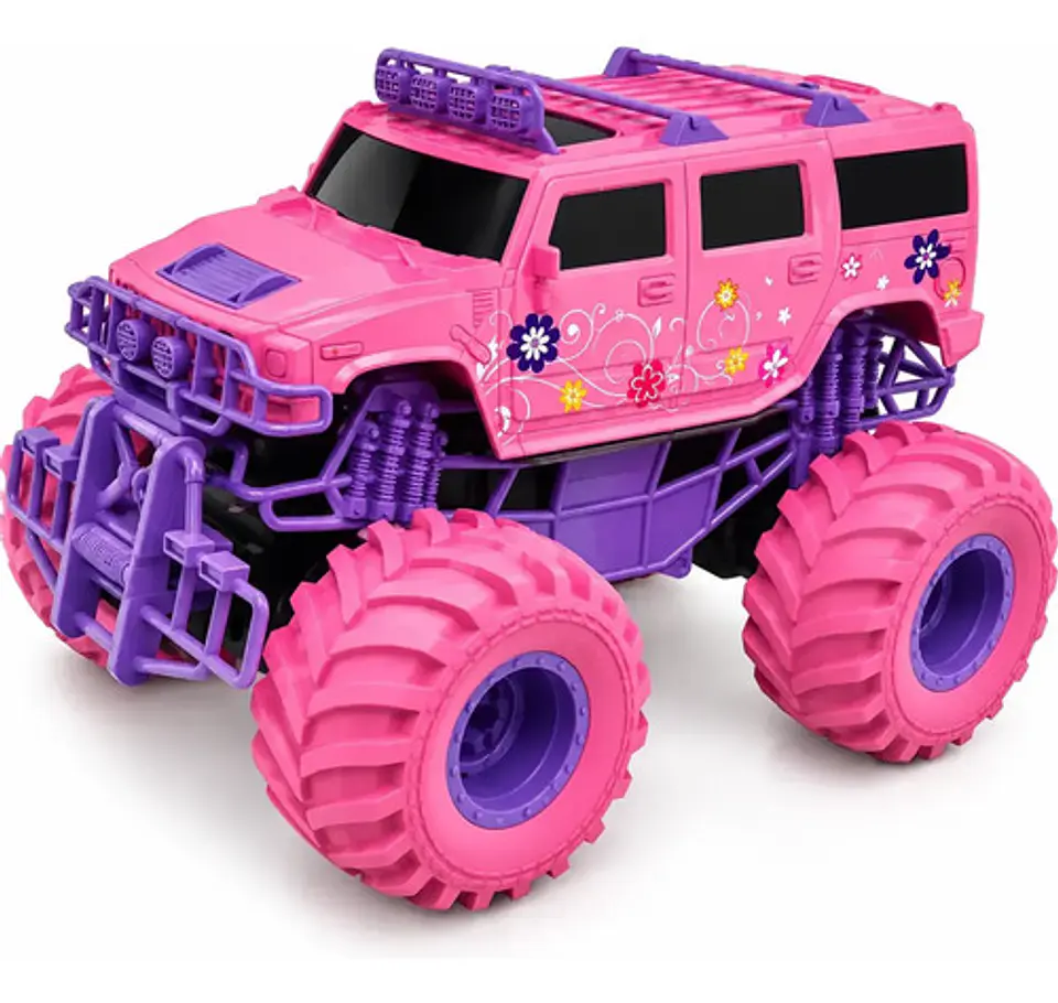 Carrito De Control Remoto Recargable 4x4 Jeep Monster Truck 2