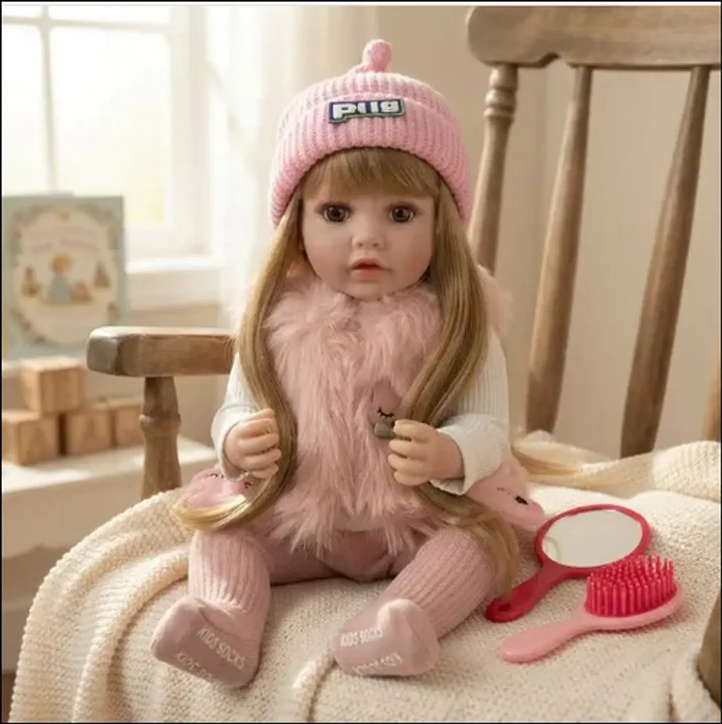 Muñeca Realista Silicona Blanda Mueve La Boca Interactua 03 1