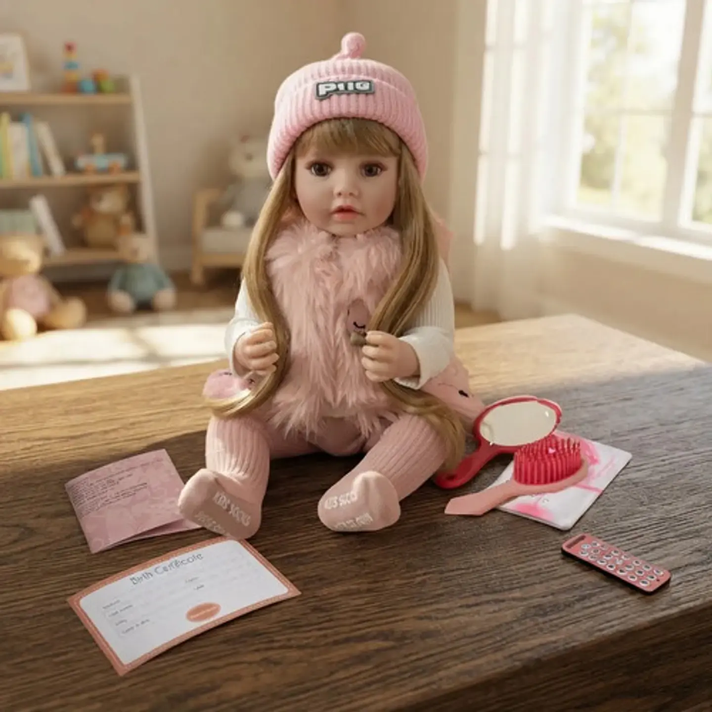 Muñeca Realista Silicona Blanda Mueve La Boca Interactua 03 2