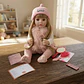 Muñeca Realista Silicona Blanda Mueve La Boca Interactua 03 - Miniatura 2