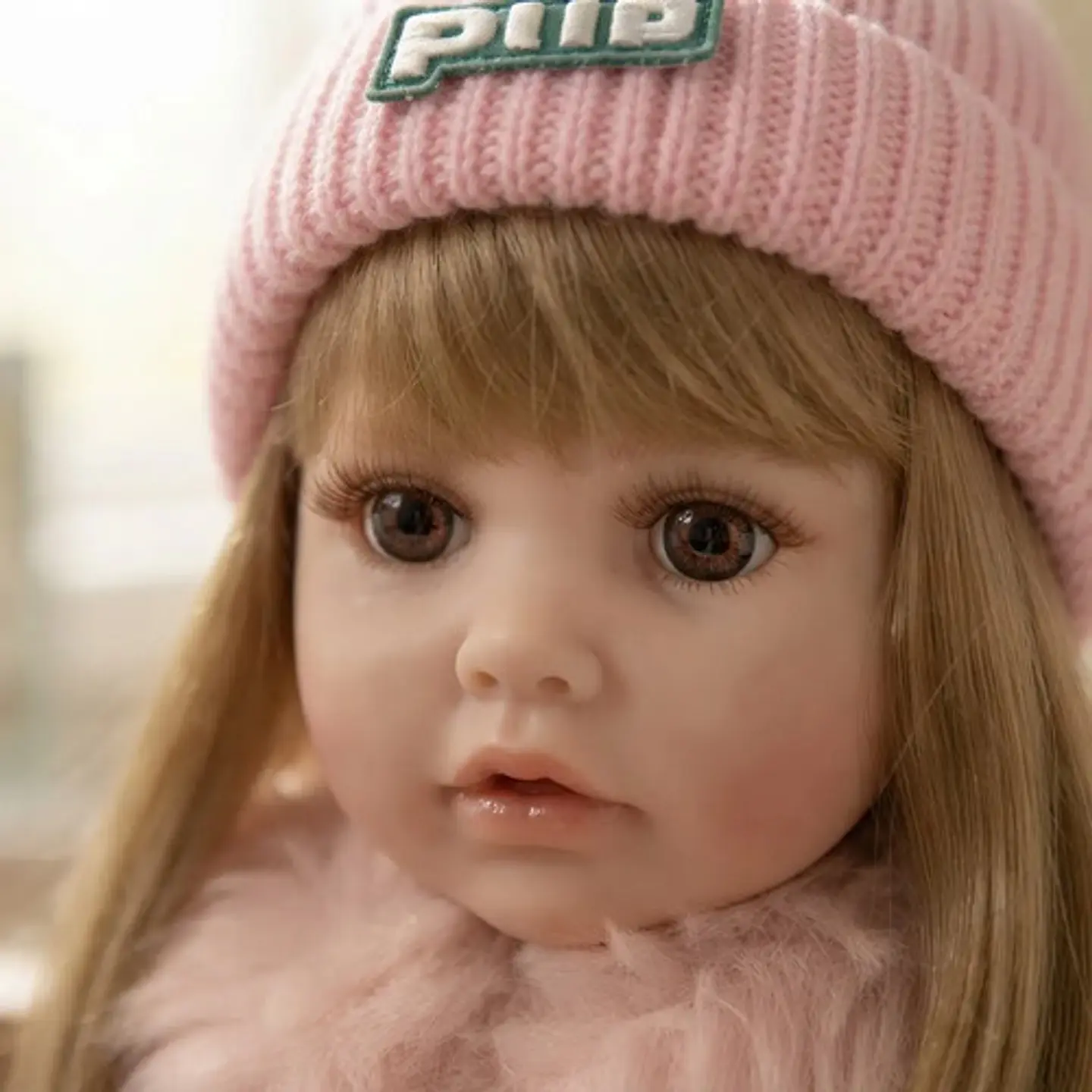 Muñeca Realista Silicona Blanda Mueve La Boca Interactua 03 3