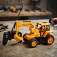 Retro Excavadora A Control Remoto Super Truck Todoterreno Amarillo Retroexcavadora - Miniatura 5