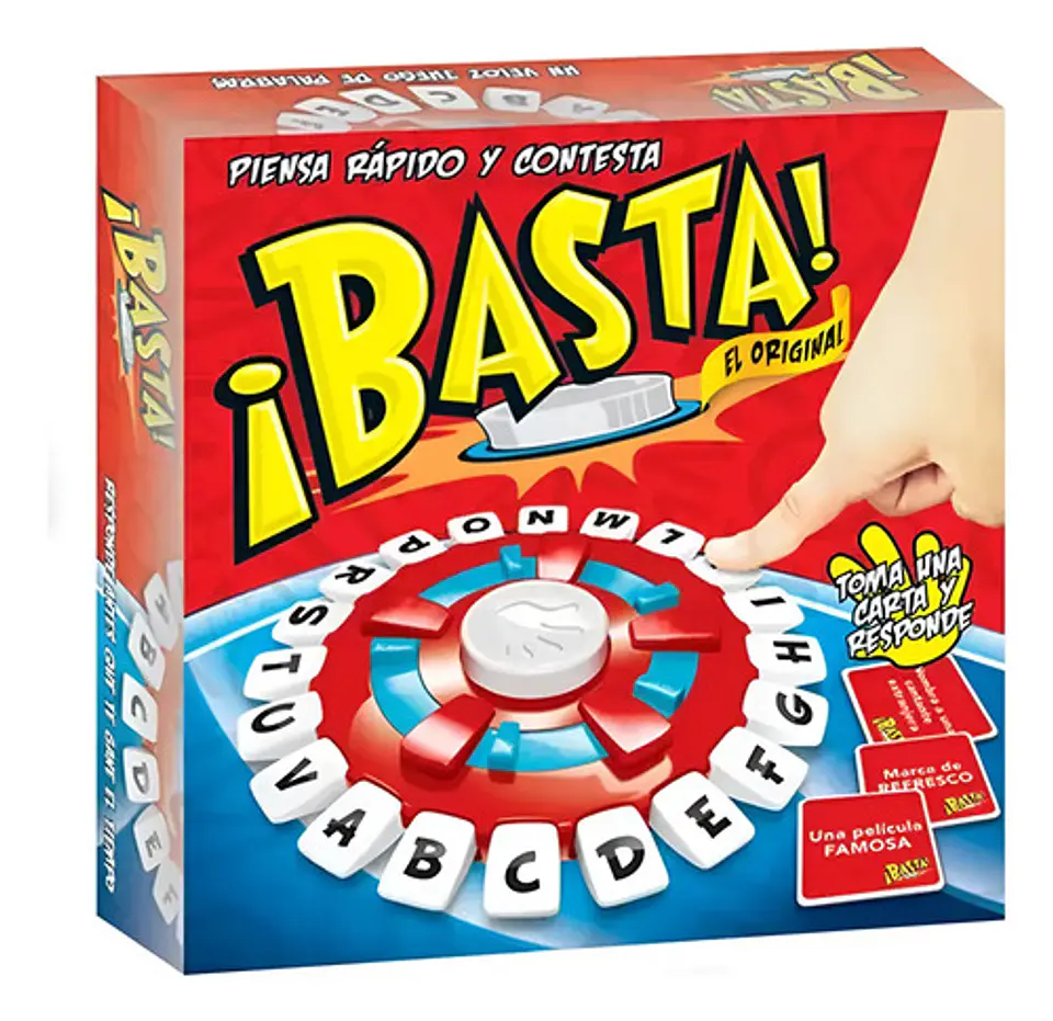 Aajuego Basta Cn Español Juego De Mesa Educativo Físico 1