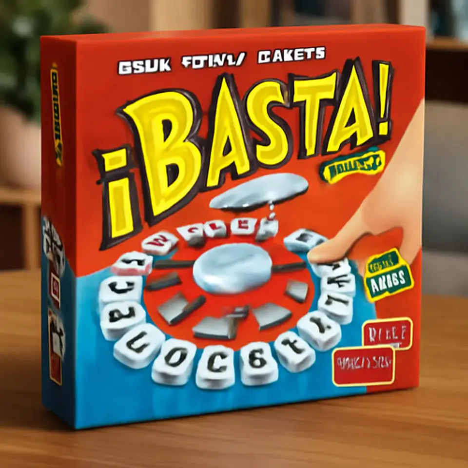 Aajuego Basta Cn Español Juego De Mesa Educativo Físico 4