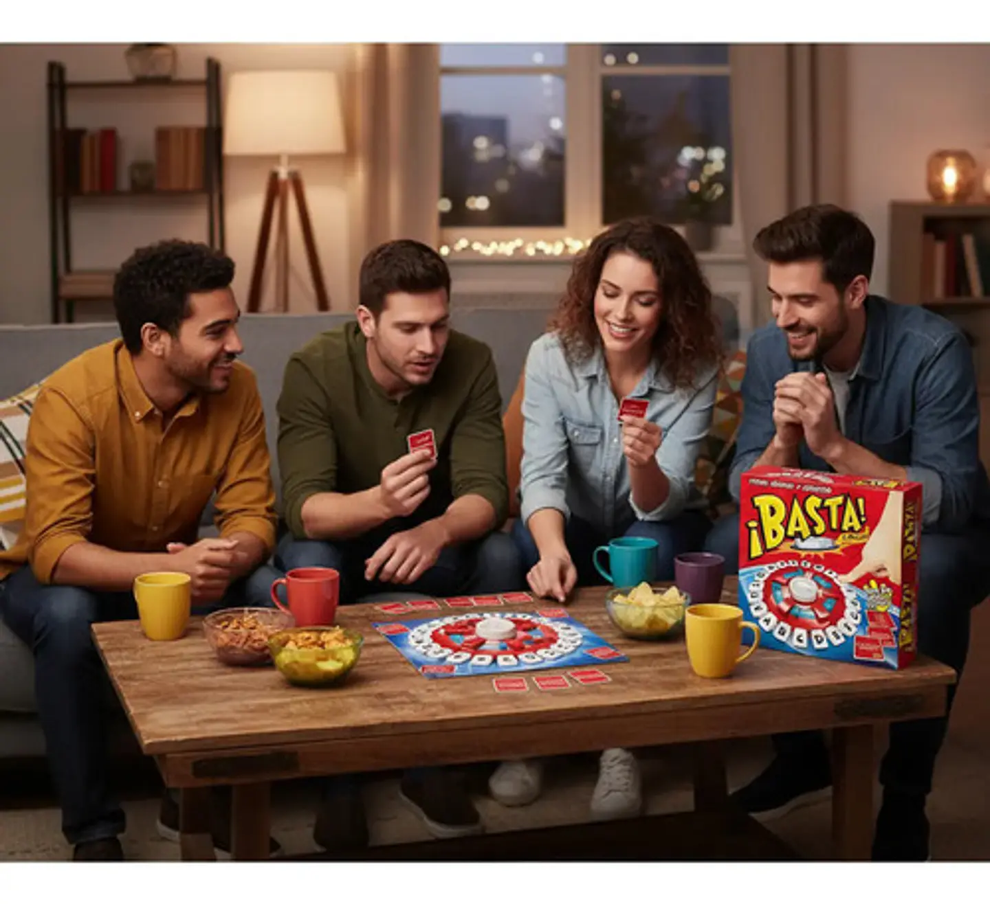 Aajuego Basta Cn Español Juego De Mesa Educativo Físico 5