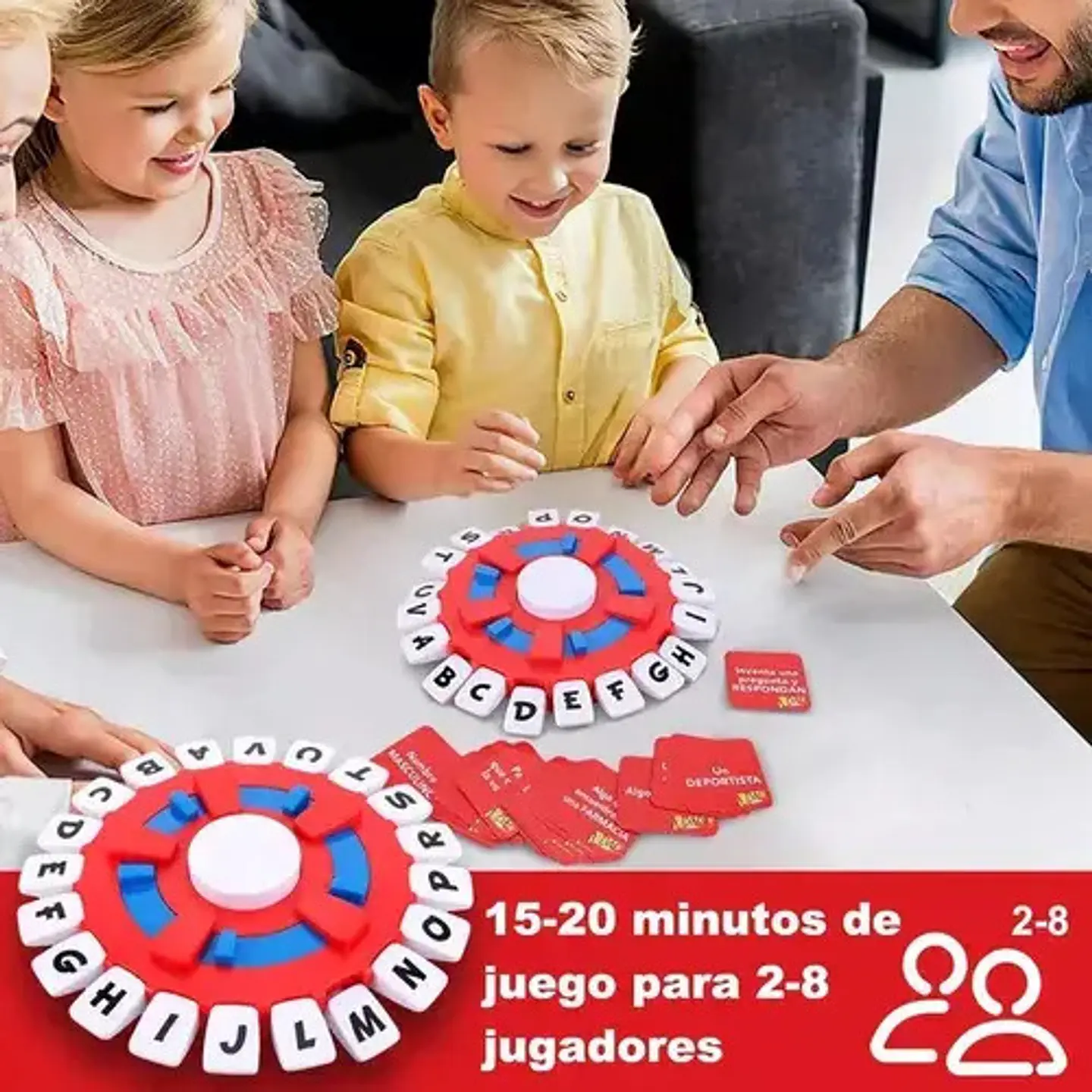 Aajuego Basta Cn Español Juego De Mesa Educativo Físico 6