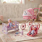 Muñeca Hada Bebé Con Equipamiento 9 En 1 Muñeca Cochecito - Miniatura 2