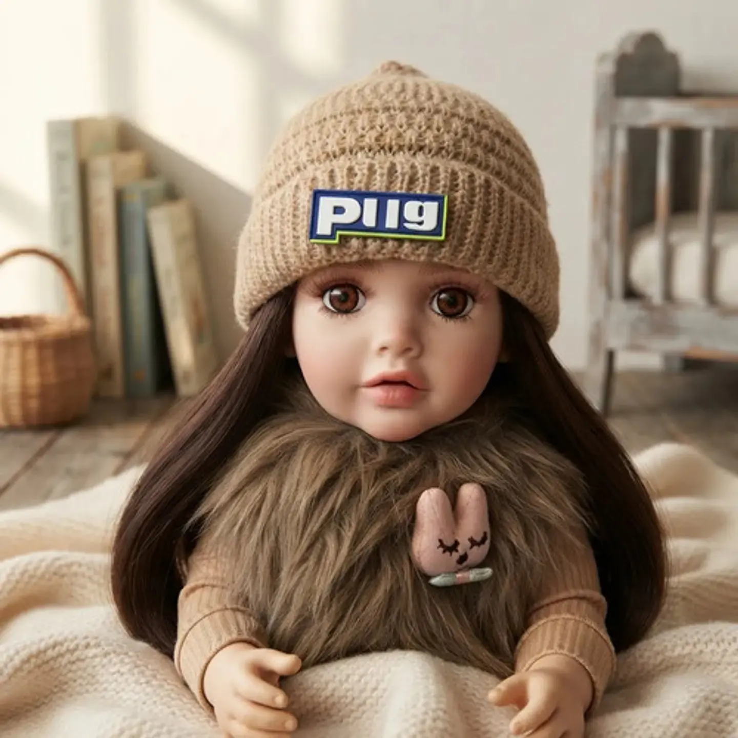 Muñeca Realista Silicona Blanda Mueve La Boca Interactúa 01 4