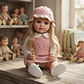 Muñeca Realista Silicona Blanda Mueve La Boca Interactúa 04 - Miniatura 1