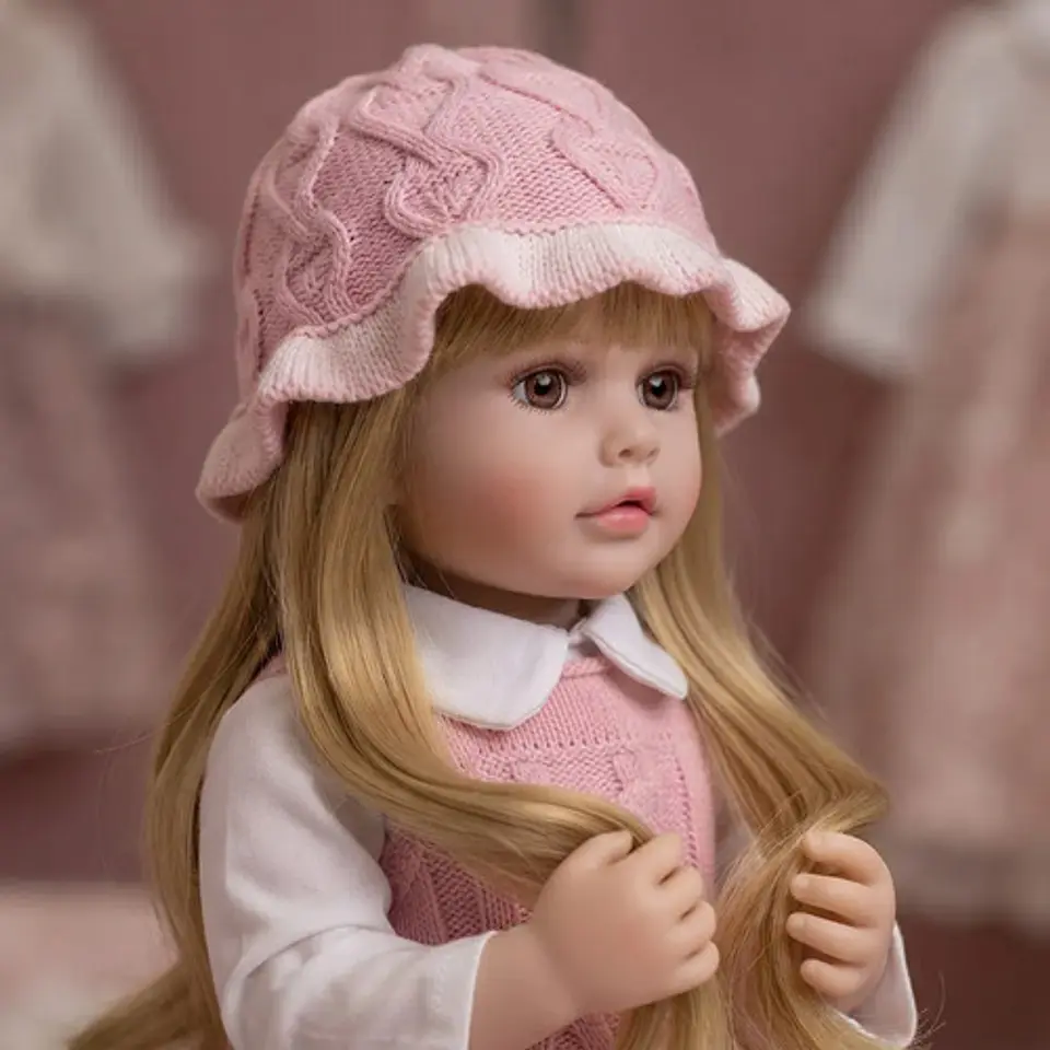 Muñeca Realista Silicona Blanda Mueve La Boca Interactúa 04 2