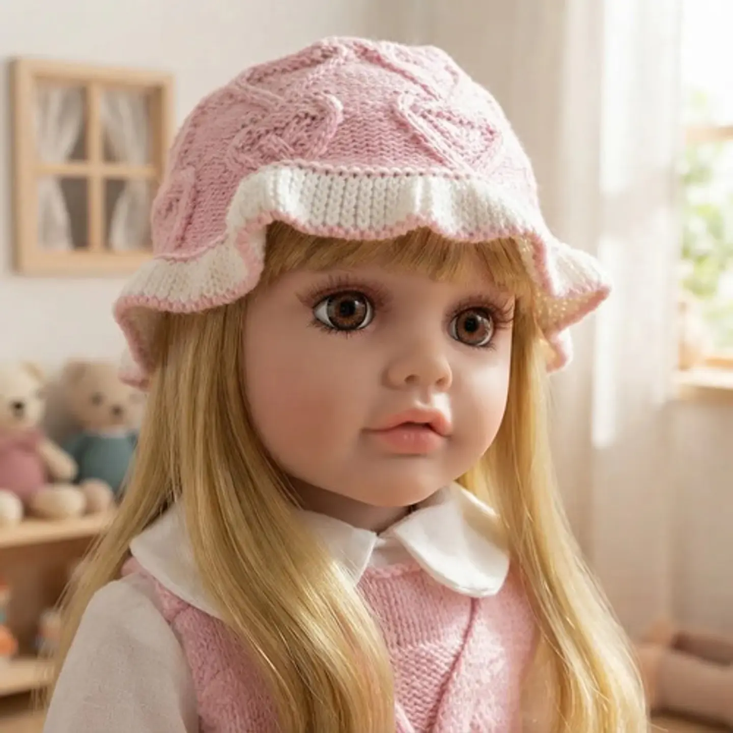 Muñeca Realista Silicona Blanda Mueve La Boca Interactúa 04 3