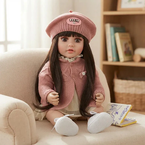 Muñeca Realista Silicona Blanda Mueve La Boca Interactúa 05