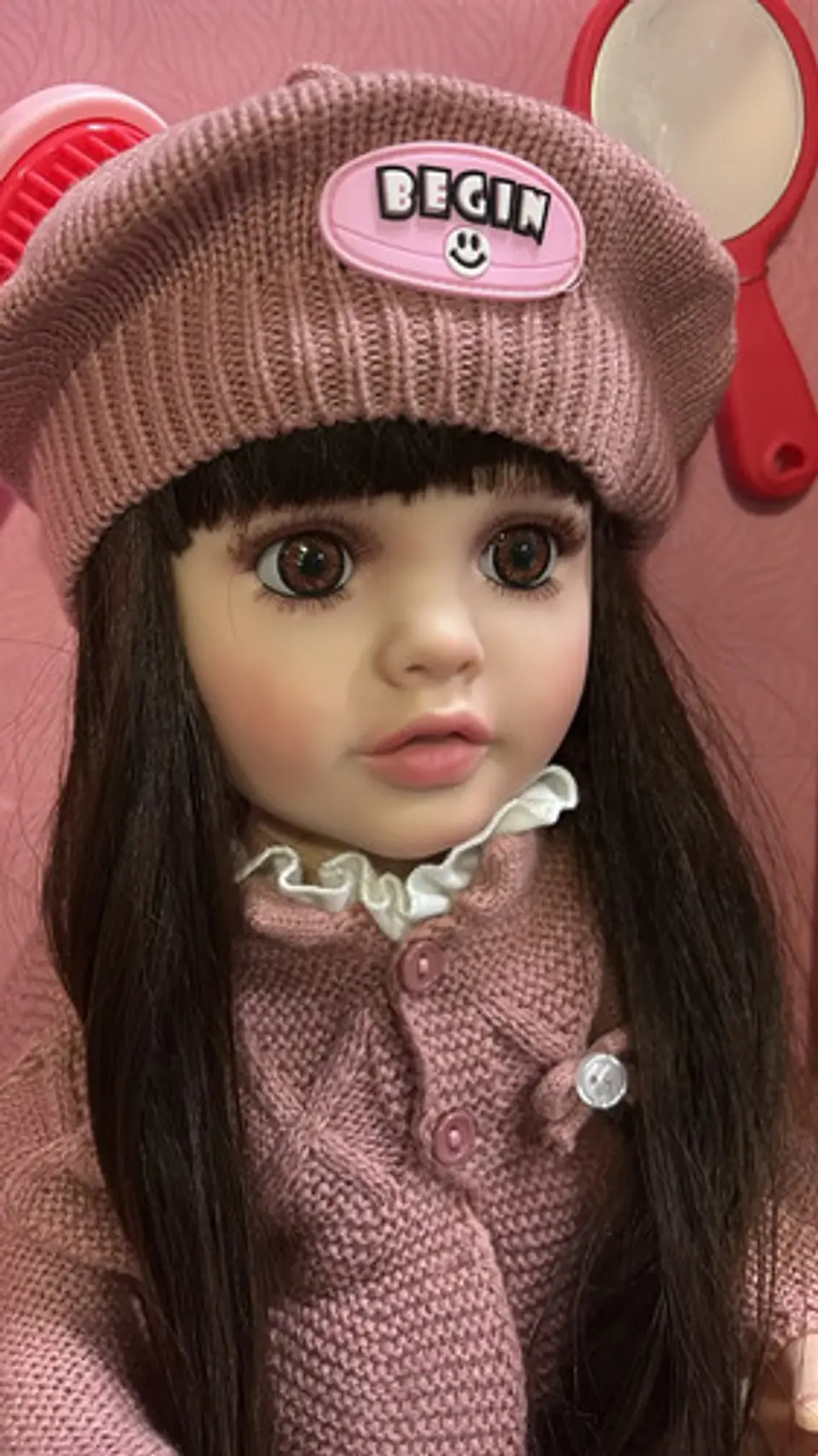 Muñeca Realista Silicona Blanda Mueve La Boca Interactúa 05 2
