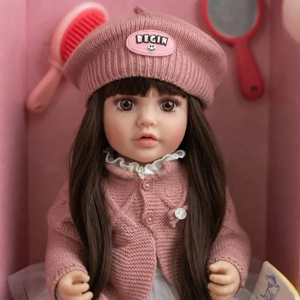 Muñeca Realista Silicona Blanda Mueve La Boca Interactúa 05 4