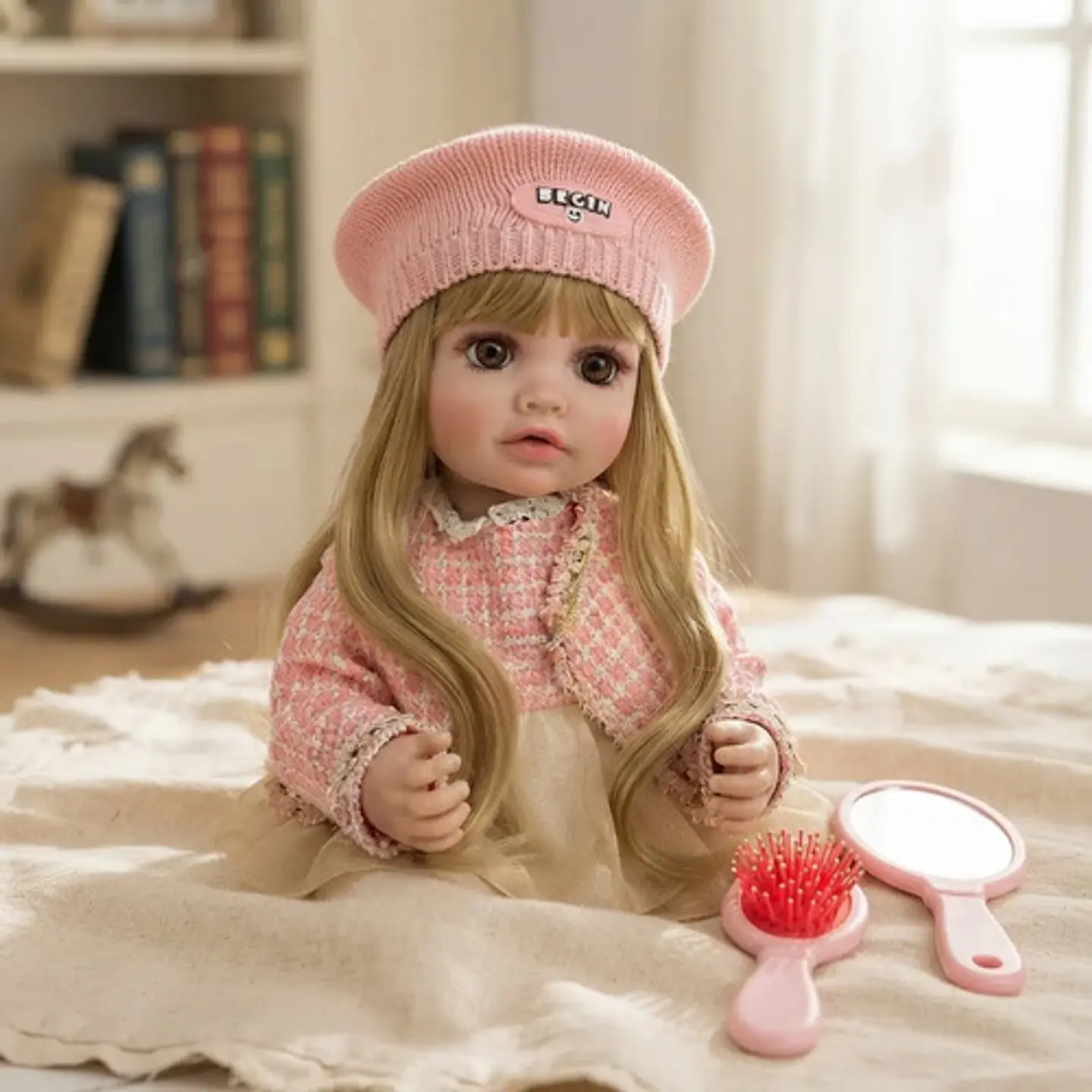 Muñeca Realista Silicona Blanda Mueve La Boca Interactua 06 3