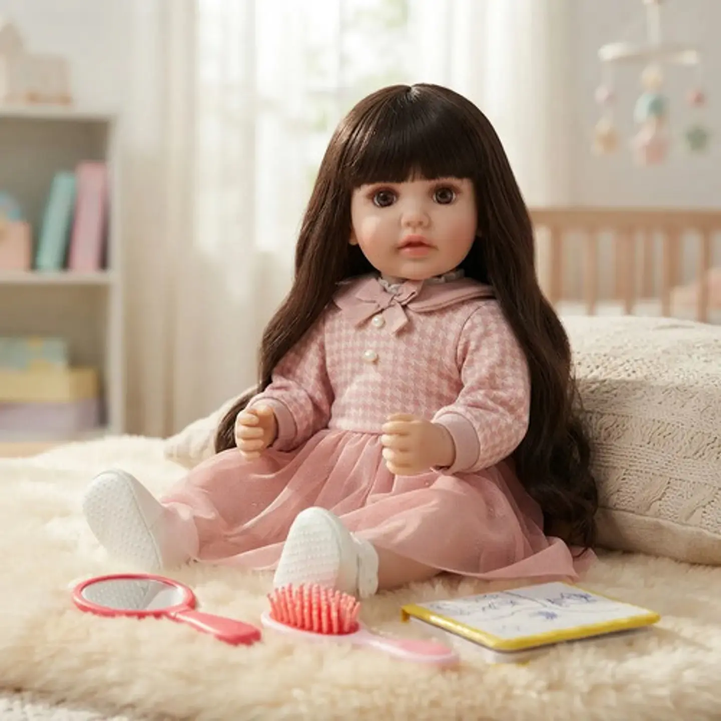 Muñeca Realista Silicona Blanda Mueve La Boca Interactúa 07 1