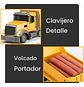 Camiones Control Remoto Todoterreno 1:12 Truck Model Niños - Miniatura 3