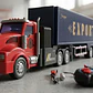 Mula Control Contenedor 1:48 Truck Carga Tractomula Camion - Miniatura 4