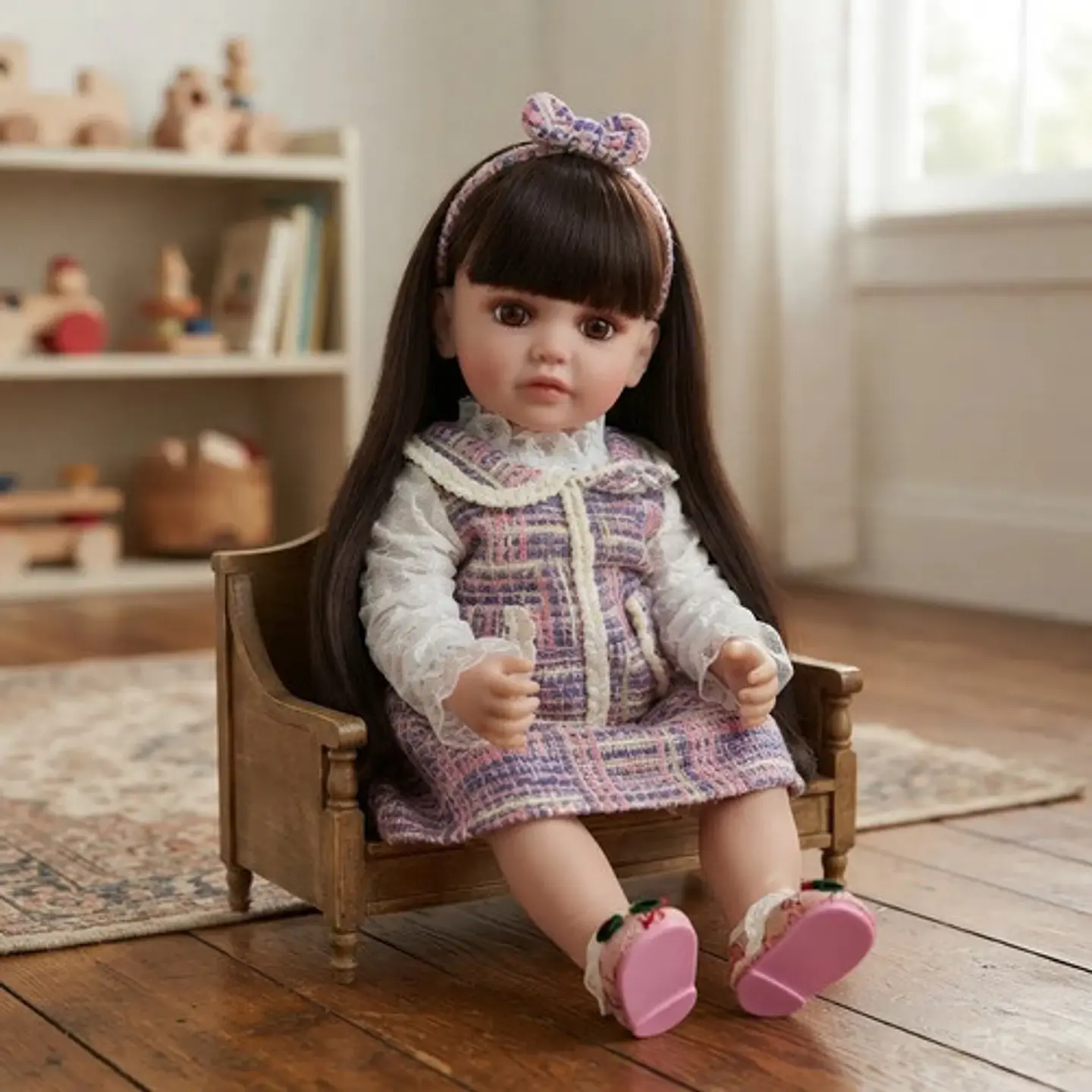 Muñeca Realista Silicona Blanda Mueve La Boca Interactúa 10 1