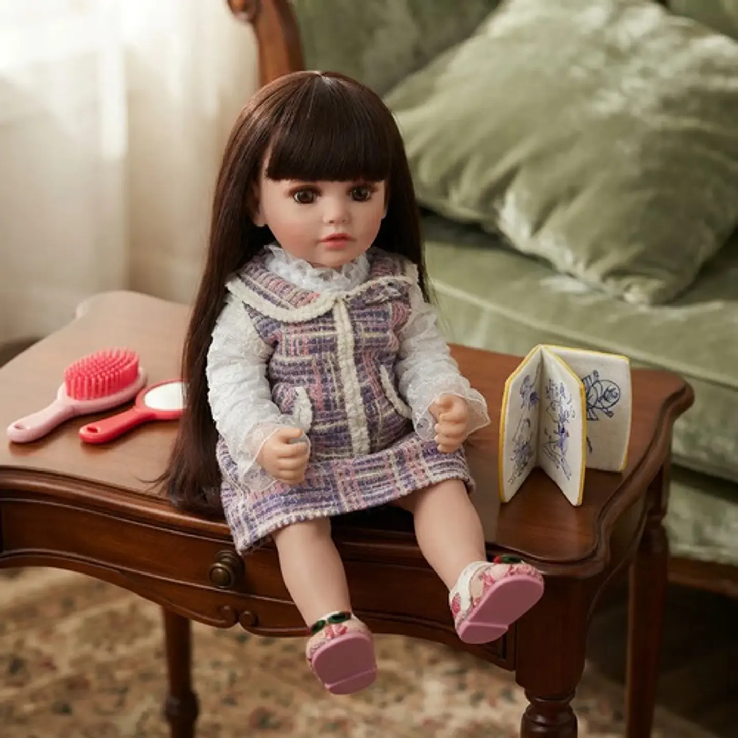Muñeca Realista Silicona Blanda Mueve La Boca Interactúa 10 3