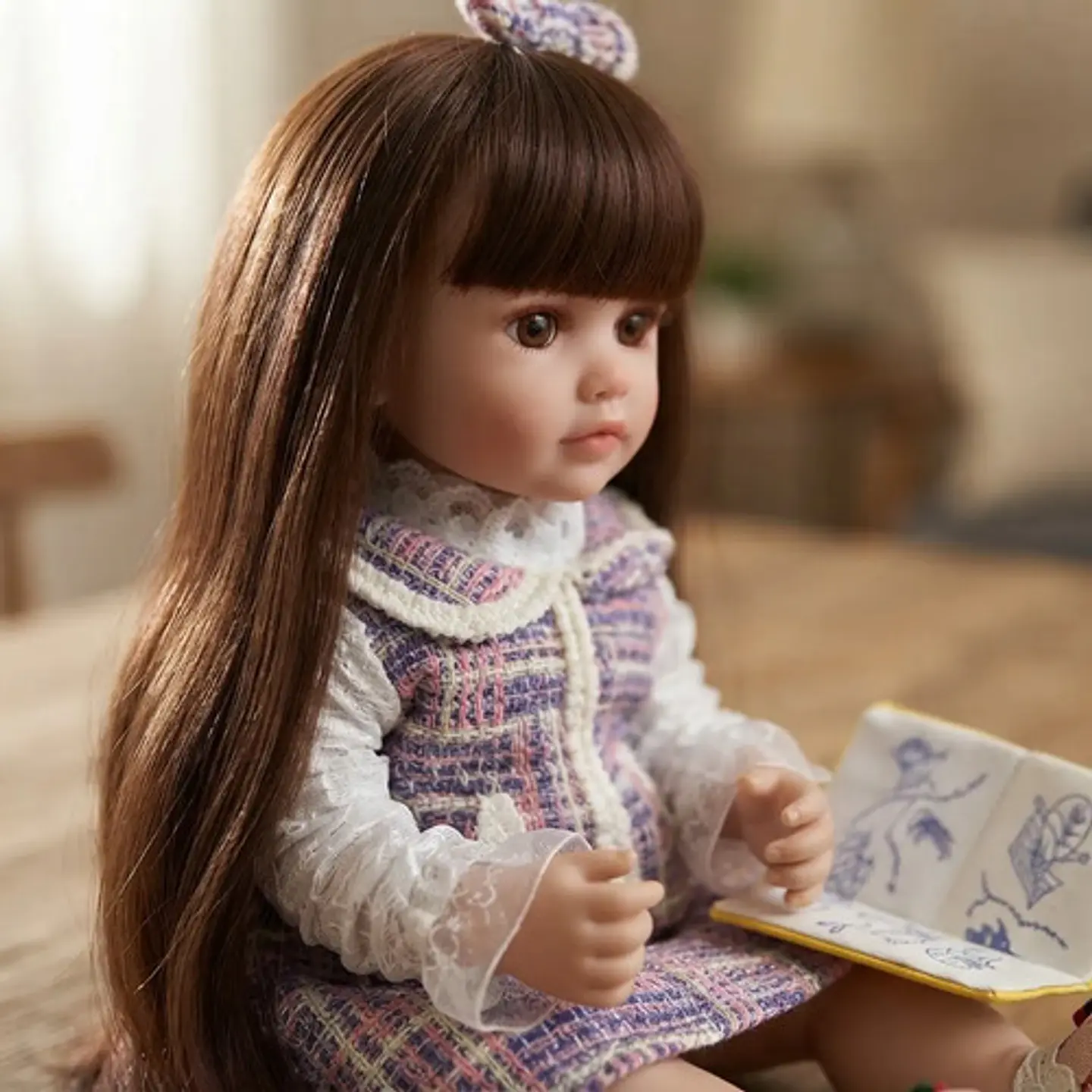 Muñeca Realista Silicona Blanda Mueve La Boca Interactúa 10 4