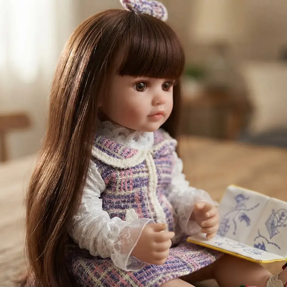 Muñeca Realista Silicona Blanda Mueve La Boca Interactúa 10 4