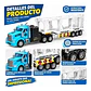 Tractomula Camion Niñera Carros Control Remoto Recarga Pilas - Miniatura 2