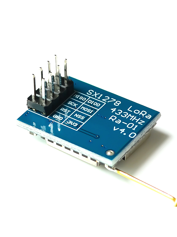 MÓDULO TRANSCEPTOR LORA SX1278 RA-01 433 MHZ CON ANTENA