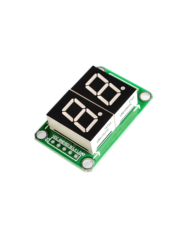 MODULO DISPLAY 7 SEGMENTOS 2 DIGITOS 74HC595