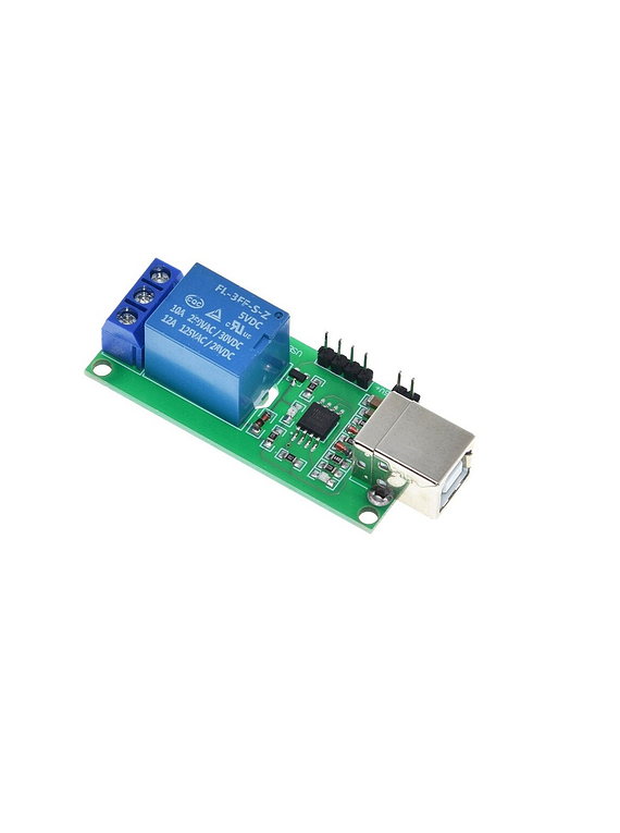 MODULO RELE 1 CANAL PROGRAMABLE USB DOMOTICA