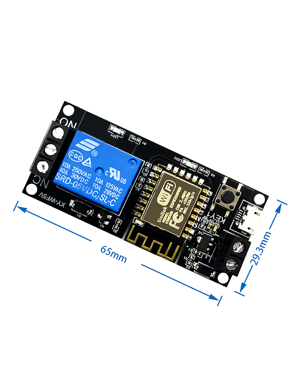 MODULO RELE WIFI ESP-12F XY-WF 5V DOMOTICA