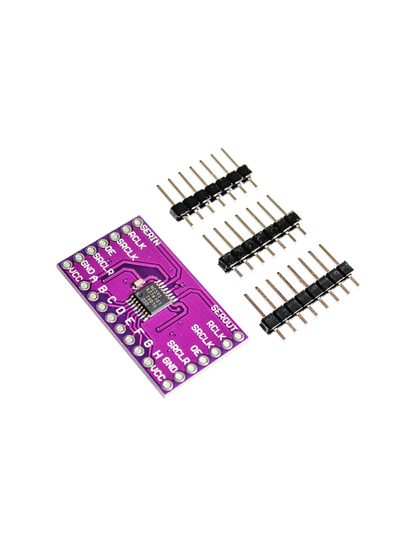 MODULO DE REGISTRO DE DESPLAZAMIENTO 74HC595