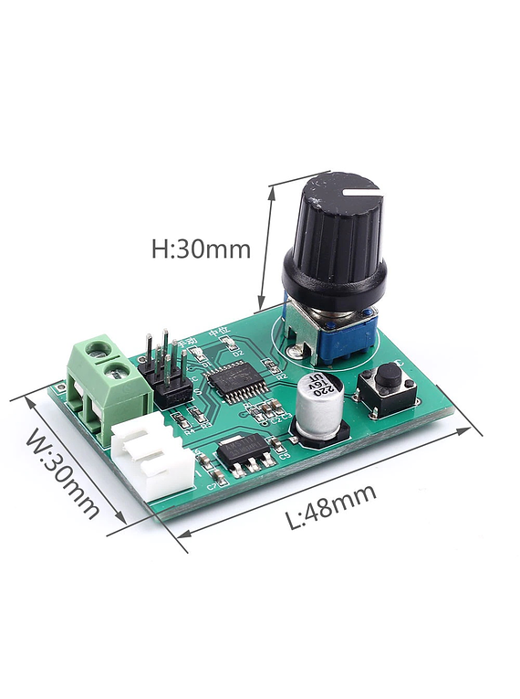 CONTROLADOR DE SERVOMOTOR PWM 2 CANALES