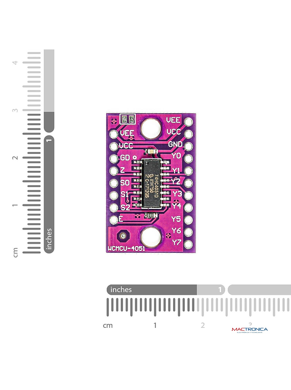 MODULO MULTIPLEXOR ANALOGICO DE 8 CANALES CJMCU 74HC4051