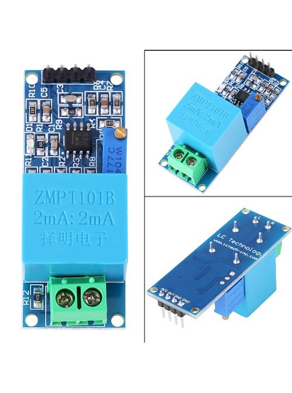 SENSOR TRANSFORMADOR DE VOLTAJE AC ZMPT101B