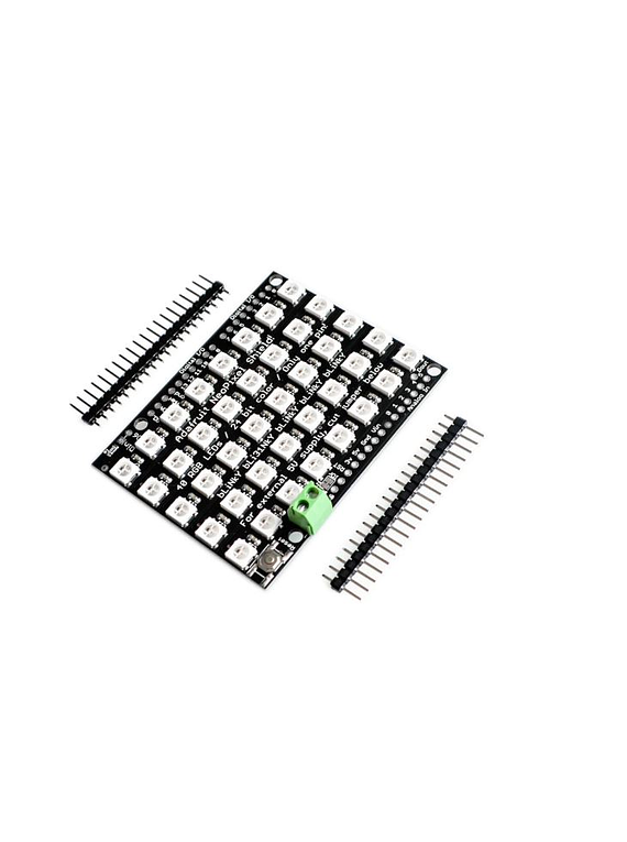 MATRIZ LED 5X8 RGB WS2812 NEOPIXEL SHIELD ARDUINO