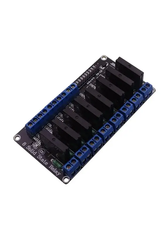 MODULO RELE DE 8 CANALES ESTADO SOLIDO 