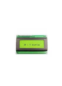 LCD 2004 20x4 BACK LIGHT VERDE MAS CONVERSOR I2C