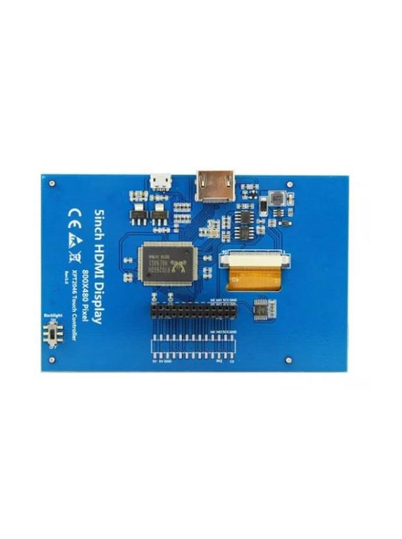 LCD TFT 5 PULGADAS HDMI RASPBERRY PI