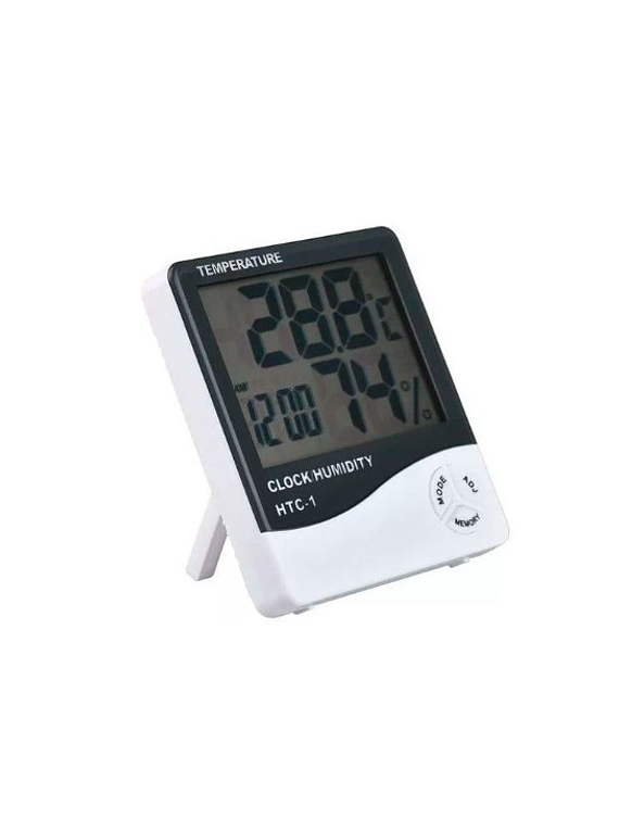 Termómetro-higrómetro digital con reloj, alarma y calendario [HTC-1] -  $0.00 : Electronica Japon