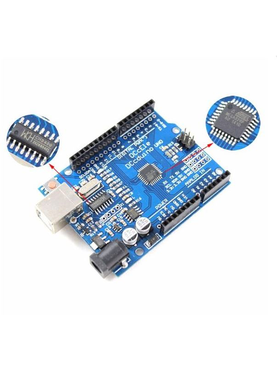 ARDUINO UNO R3 ATMEGA328P MONTAJE SUPERFICIAL