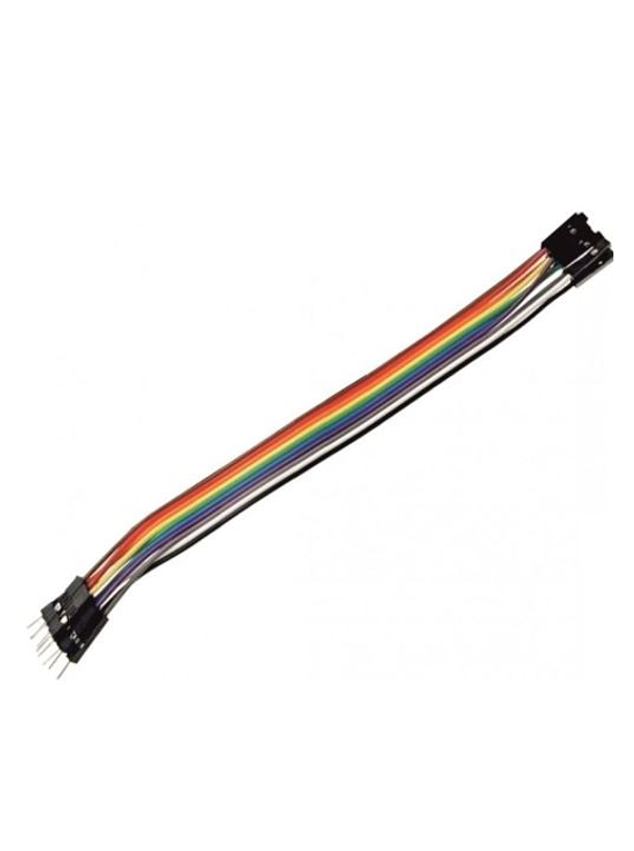 CABLES JUMPERS MACHO HEMBRA 10CM 10 UNIDADES
