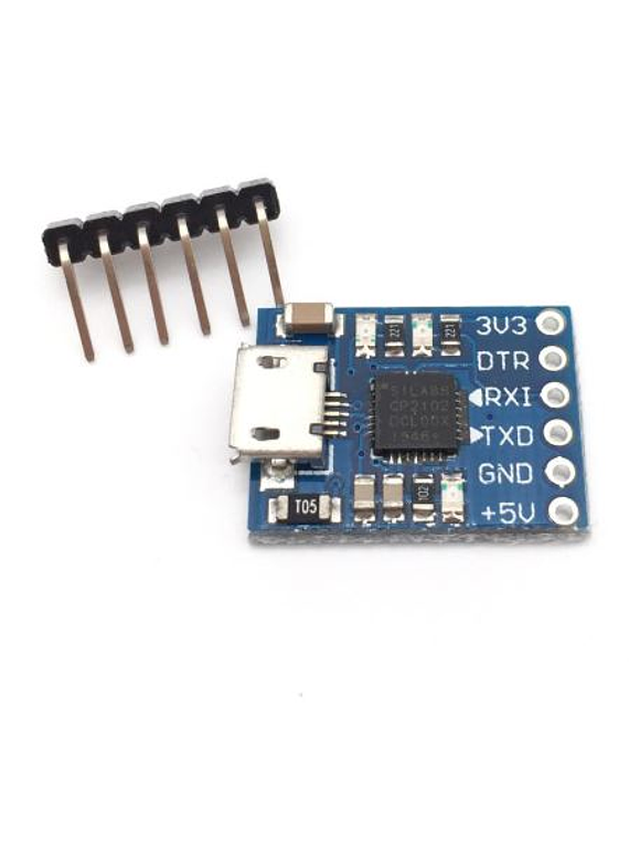 CONVERTIDOR USB A SERIAL UART CP2102 MICRO USB