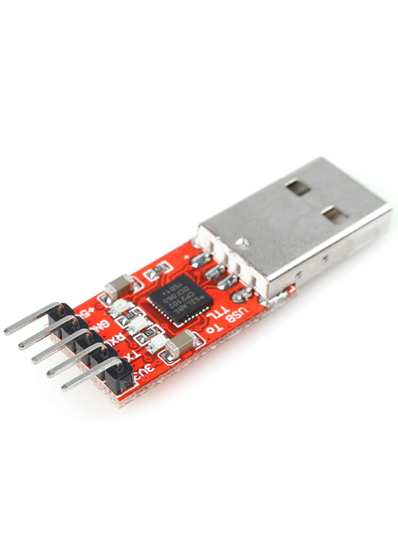 CONVERSOR USB A SERIAL RS232 UART TTL CP2102