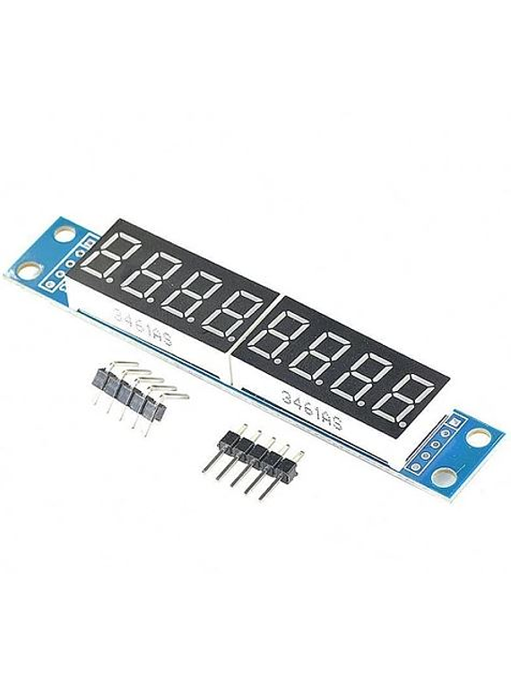 DISPLAY 7 SEGMENTOS 8 DIGITOS CON MAX7219