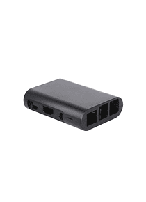 CAJA RASPBERRY PI 3 MODELO B / B+ ABS NEGRO