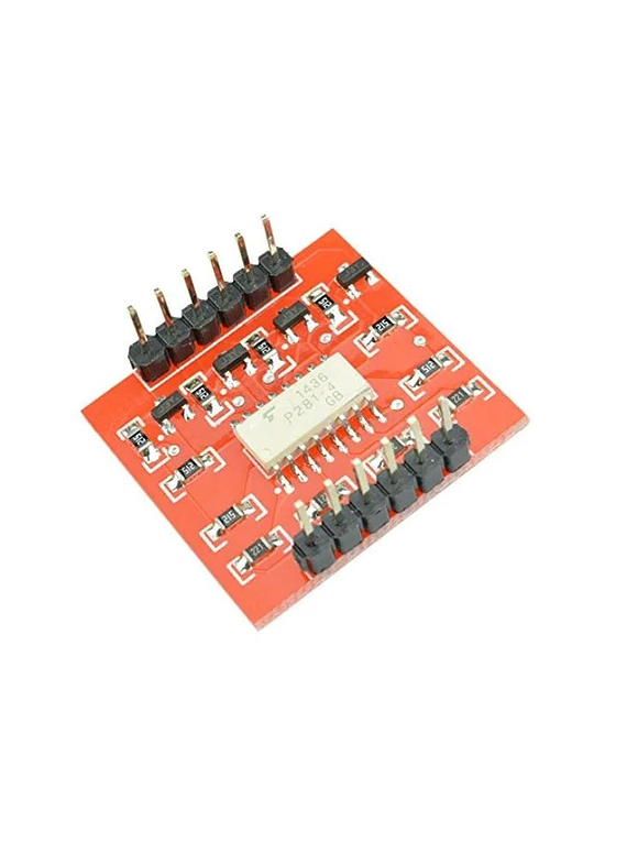 MODULO OPTOACOPLADOR TLP281 4 CANALES